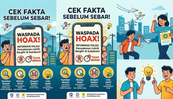 PLN Sukabumi Sebut Hari ini Tidak Ada Pemadaman Listrik Bergilir
