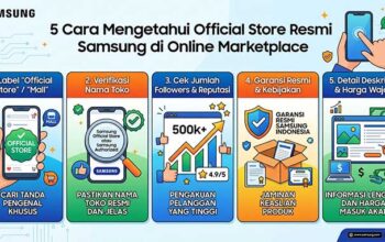 5 Cara Mengetahui Official Store Resmi Samsung di Online Marketplace