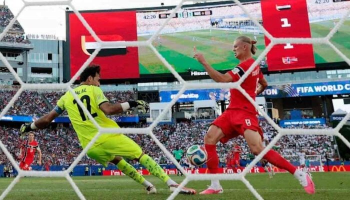 Haaland Cetak Dua Gol, Norwegia Bungkam Irak 4-1
