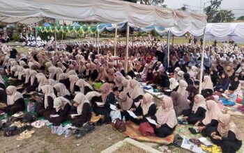 Sambut 1 Muharam 1448 H, Ribuan Jemaah Padati Alun Alun Jampangkulon, 100 Kali Khatam Al-Qur’an dalam Sejam 