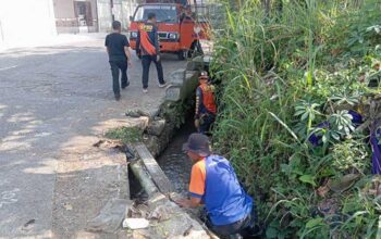 BPBD Kota Sukabumi Sisir Titik Rawan Banjir di Kelurahan Babakan