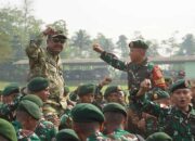 Bupati Sukabumi Melepas Ratusan Prajurit Yon Armed 13 Nanggala