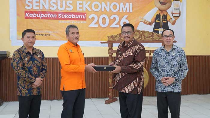 Bupati Sukabumi Sensus Ekonomi 2026