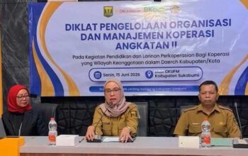 DKUKM Sukabumi Targetkan Koperasi Baru Bersih Maladministrasi