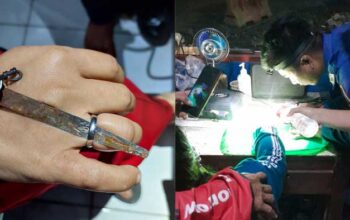 Damkar Sukabumi Potong Cincin