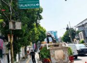 Dishub Kota Sukabumi Poles Rambu Lalu Lintas