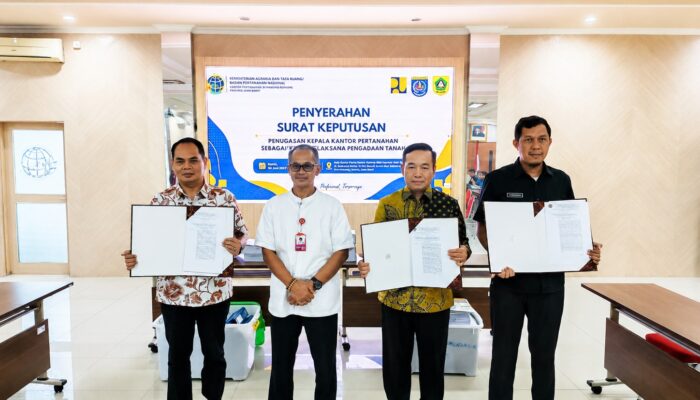 Tol Ciawi–Sukabumi Dikebut, Kantah Sukabumi Terima SK Pengadaan Tanah