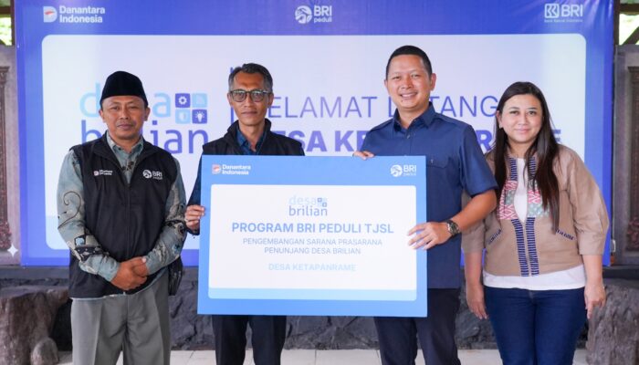 BRI Peduli Bantu Desa Ketapanrame Kembangkan Wisata dan Edukasi