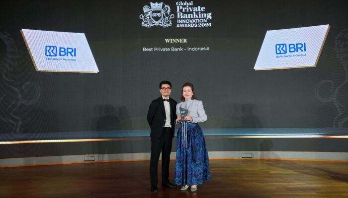 Transformasi Wealth Management, BRI Diganjar Best Private Bank di Indonesia Versi Global Private Banker