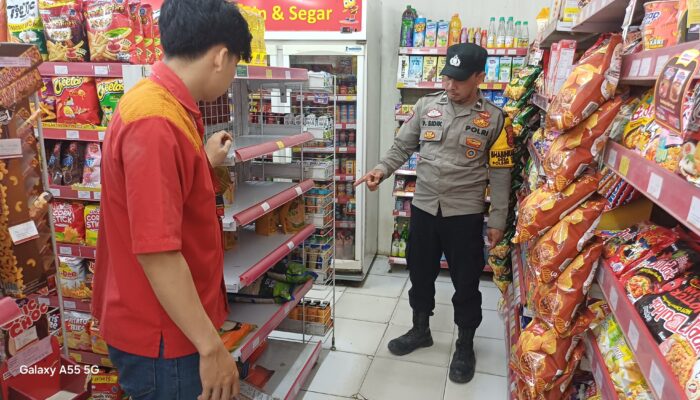 Pencurian di Alfamart Sukabumi, Pelaku Gondol Barang Dagangan dan CCTV