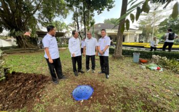 Pemkab Sukabumi Gagas Inovasi Biopori di Kawasan Perkantoran