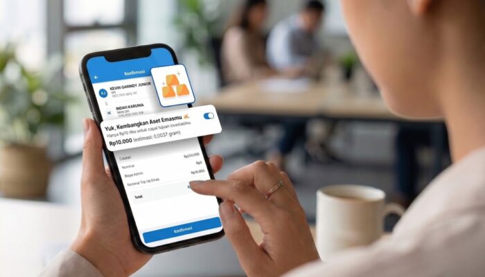 BRI Hadirkan Fitur “Toggle” Nabung Emas Otomatis di BRImo, Transfer Sekaligus Berinvestasi Mulai dari Rp10 Ribu