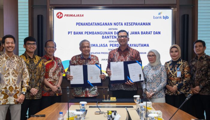 Bank BJB dan Primajasa Jalin Sinergi Strategis Perkuat Ekosistem Bisnis dan Layanan Keuangan