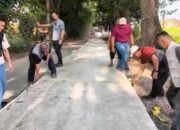 Bupati Sukabumi Sidak Pembangunan Jalan Sukaraja -Paldua