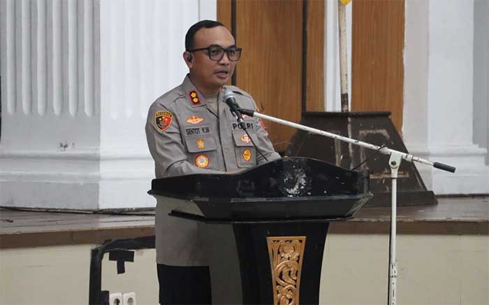 Kapolres Sukabumi Kota AKBP Sentot Kunto Wibowo