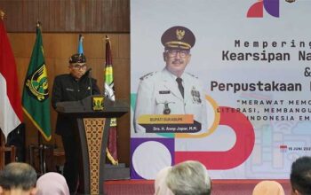 Diarpus Kabupaten Sukabumi Dorong Budaya Tertib Arsip dan Literasi Menuju Indonesia Emas 2045