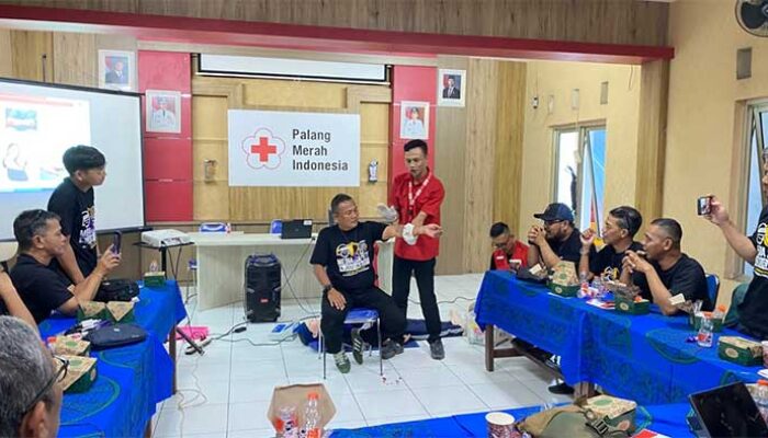 Gandeng Tiga Organisasi Pers, PMI Sukabumi Gembleng Jurnalis Keterampilan Life-Saving