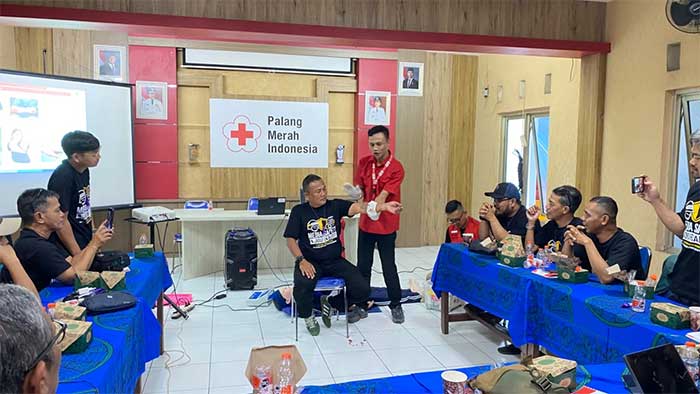 PMI Sukabumi Gembleng Jurnalis
