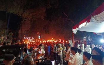 Ribuan Obor Terangi Palabuhanratu, Bupati Sukabumi Ajak Warga Sambut Tahun Baru Islam dengan Semangat Hijrah