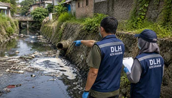 Temuan DLH Kota Sukabumi, Pencemaran Lingkungan Didominasi Usaha Skala Kecil