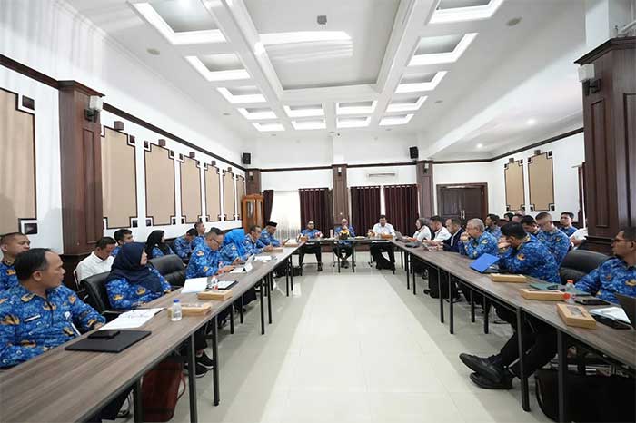 Pertemuan Pemkot Sukabumi dengan KPK