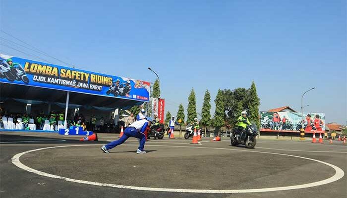 Tingkatkan Budaya #Cari_Aman, Polda Jabar dan Honda Gelar Kompetisi Safety Riding 2026