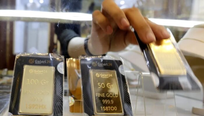 Harga Emas Pegadaian Turun Kompak Pagi Ini