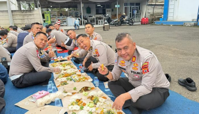 Sarapan Bersama, Satlantas Polresta Bangun Soliditas
