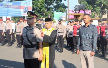 Polres Sukabumi Kota Kukuhkan Kabag SDM Baru