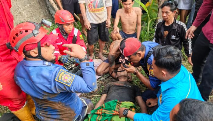 Detik-detik Empat Warga Cibadak Terjebak di Sumur