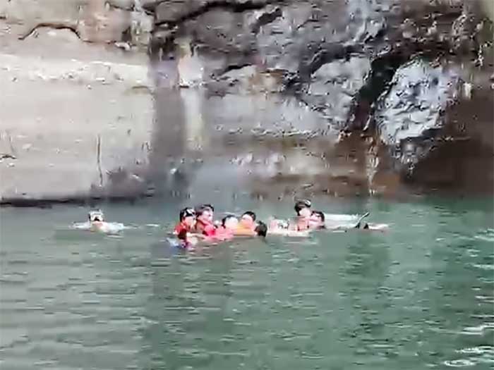 Wisatawan Asal Simpenan Tenggelam di Curug Larangan