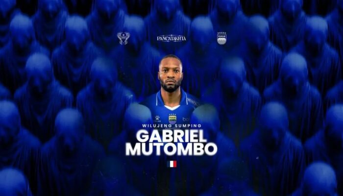 Bek Prancis Gabriel Mutombo Resmi ke Persib Bandung