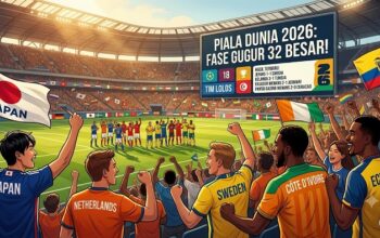 Pagi ini, 18 Tim Sudah Pastikan Lolos ke Babak 32 Besar Piala Dunia 2026