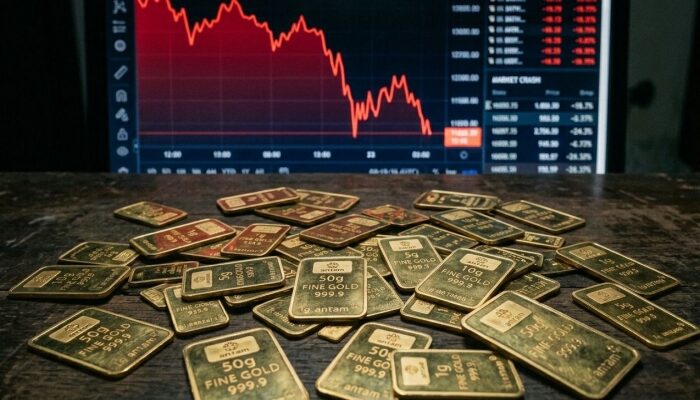 Buyback Emas Antam Anjlok ke Rp2,395 Juta