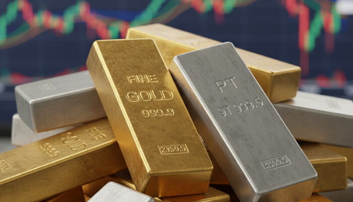 Harga Emas Dunia Terjun ke Level Terendah 8 Bulan