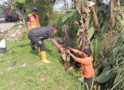 BPBD Kota Sukabumi Sapu Bersihkan Sampah