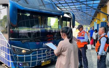 Dishub Kota Sukabumi Perketat Ramp Check Bus