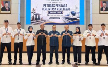 Dishub Kota Sukabumi Perkuat Kompetensi Petugas Perlintasan Kereta Api