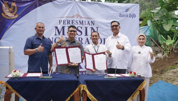 Perkuat Kolaborasi Strategis dengan MABESAU, Bank BJB melakukan Penandatanganan Pedoman Kerja dengan SESKOAU Terkait Penyaluran Tunjangan Kinerja
