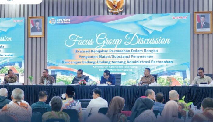 ATR/BPN Gandeng Komisi II DPR RI Matangkan RUU Administrasi Pertanahan