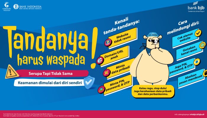 Bank BJB Imbau Nasabah Untuk Tetap Waspadai Modus Penipuan Digital
