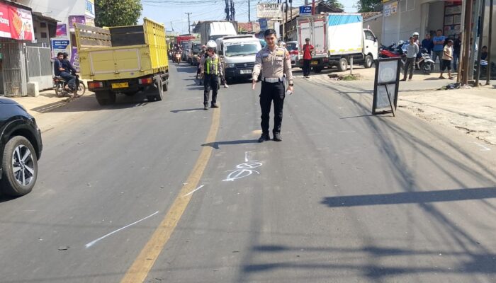 Motor vs Fuso di Cicantayan, Satu Tewas