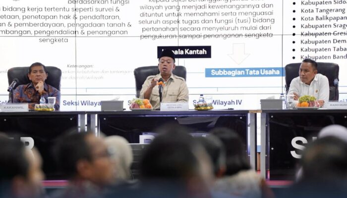 Menteri Nusron Minta BPN Sumut Permudah Layanan Masyarakat