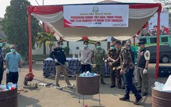 Kasus Narkoba Masih Mendominasi di Kejari Sukabumi