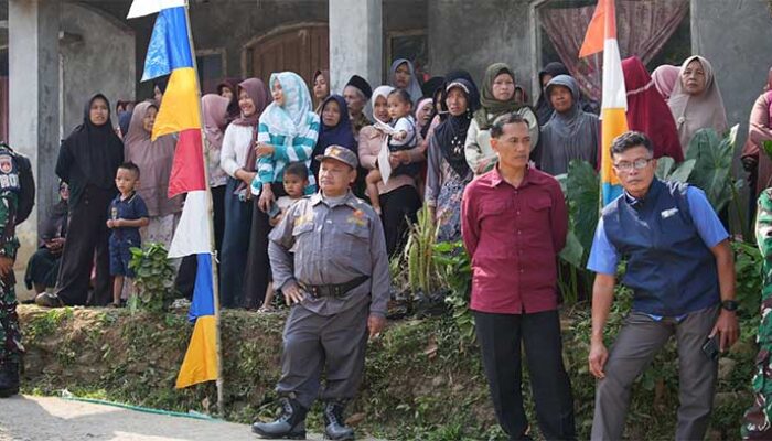 Antusias Warga Watuduwur Sambut Pembukaan TMMD Reguler Ke-129 Kodim 0708 Purworejo