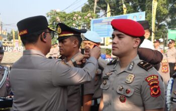67 Personel Polres Sukabumi Kota Resmi Naik Pangkat
