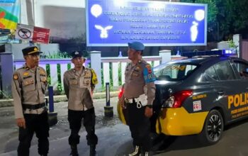 Patroli Intensif Polsek Baros Persempit Ruang Gerak Kriminal