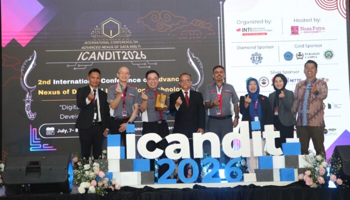 Nusa Putra University Jadi Tuan Rumah ICANDIT 2026