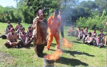 BPBD Kota Sukabumi Bekali Saka Bhayangkara Mitigasi Bencana