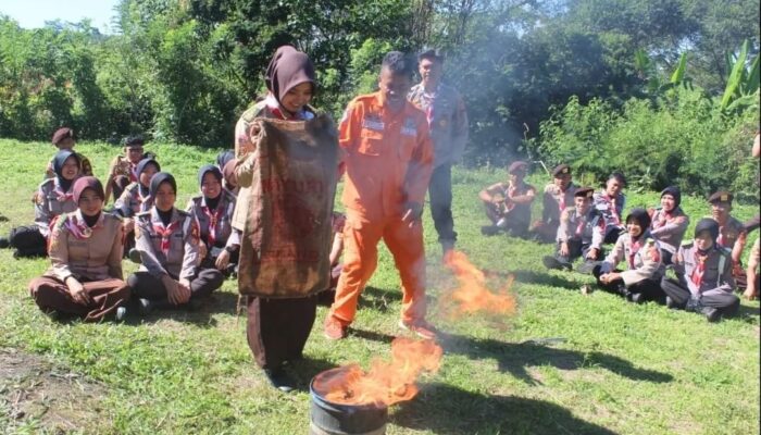 BPBD Kota Sukabumi Bekali Saka Bhayangkara Mitigasi Bencana